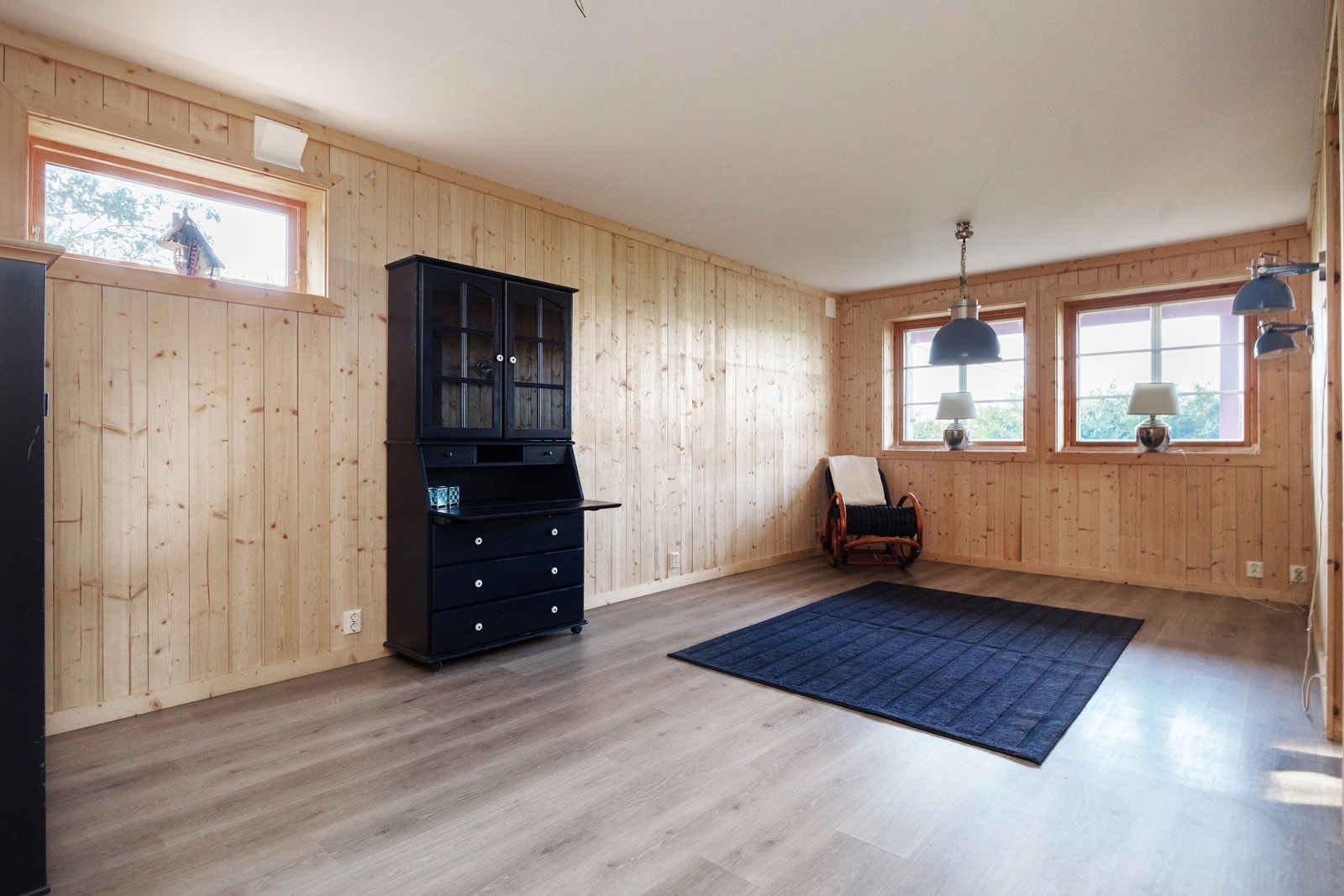 Kjellerstue i underetasjen. Galleribilde