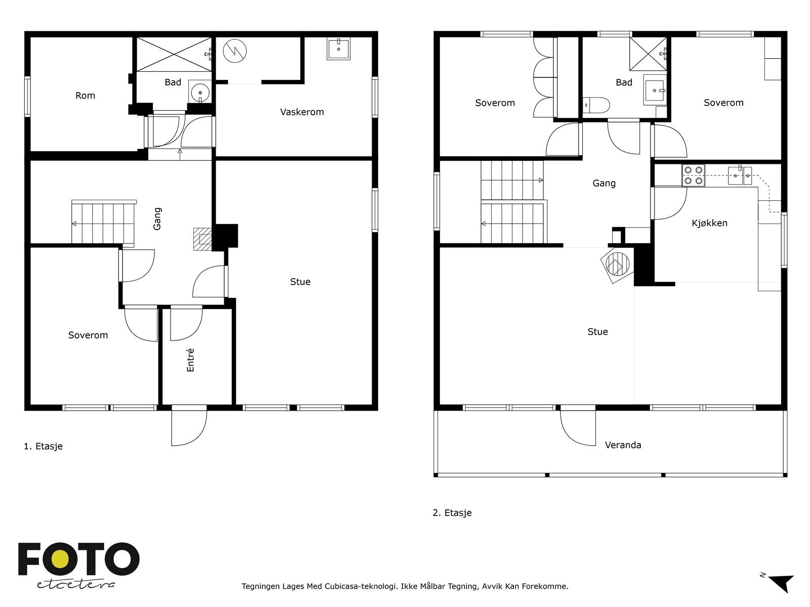 Illustrert planskisse, Budalsveien 82. Galleribilde