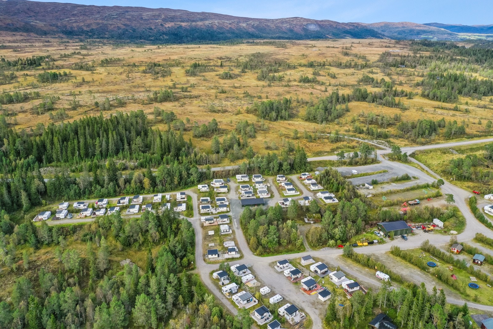 Flott beliggenhet ved E39 som går over Hemnekjølen Galleribilde