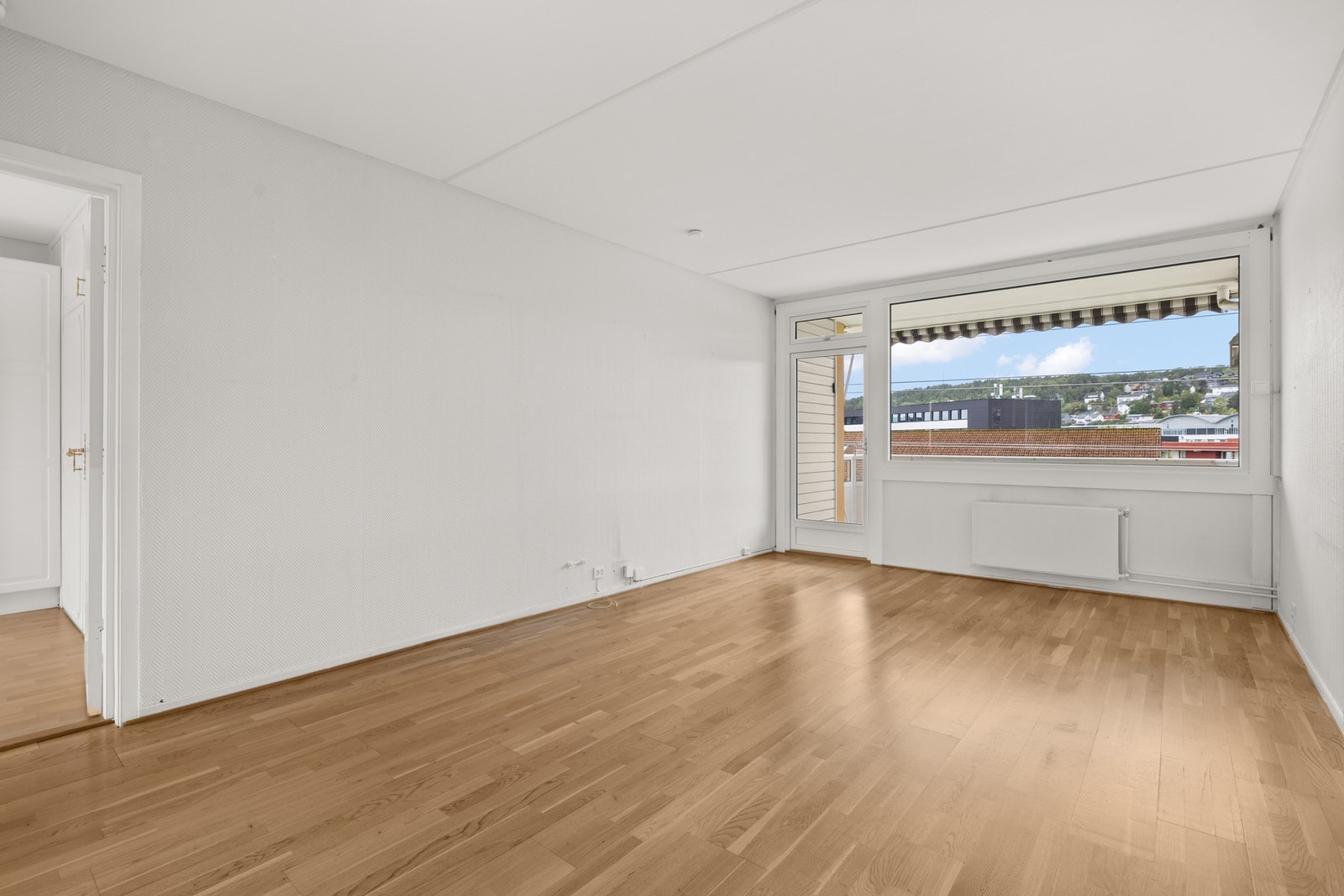 Nye vinduer og balkongdør fra 2021. Galleribilde