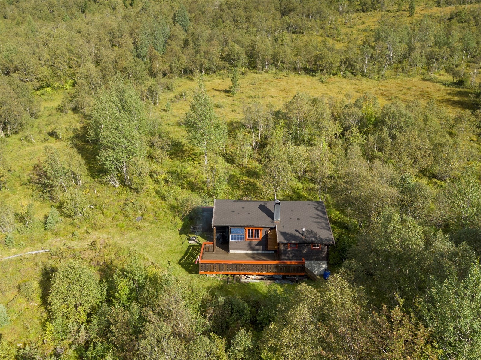 Dronefoto og beliggenhet Galleribilde