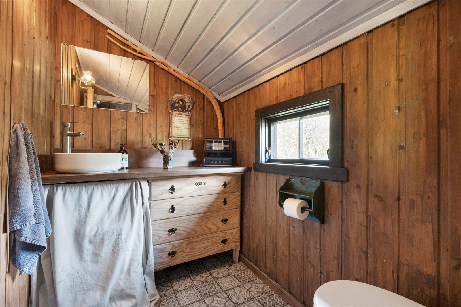 Toalettrom Galleribilde