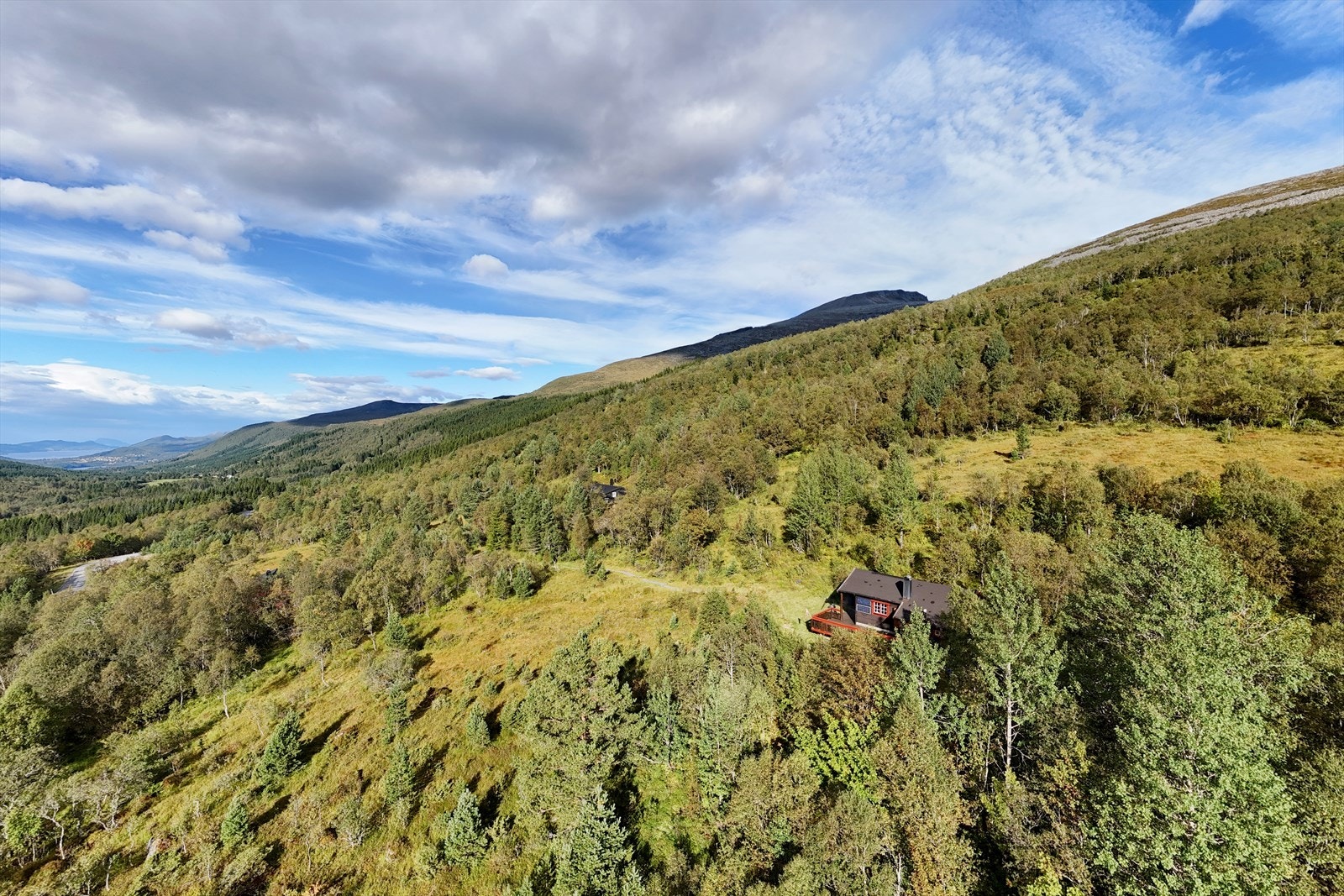 Dronefoto og beliggenhet Galleribilde