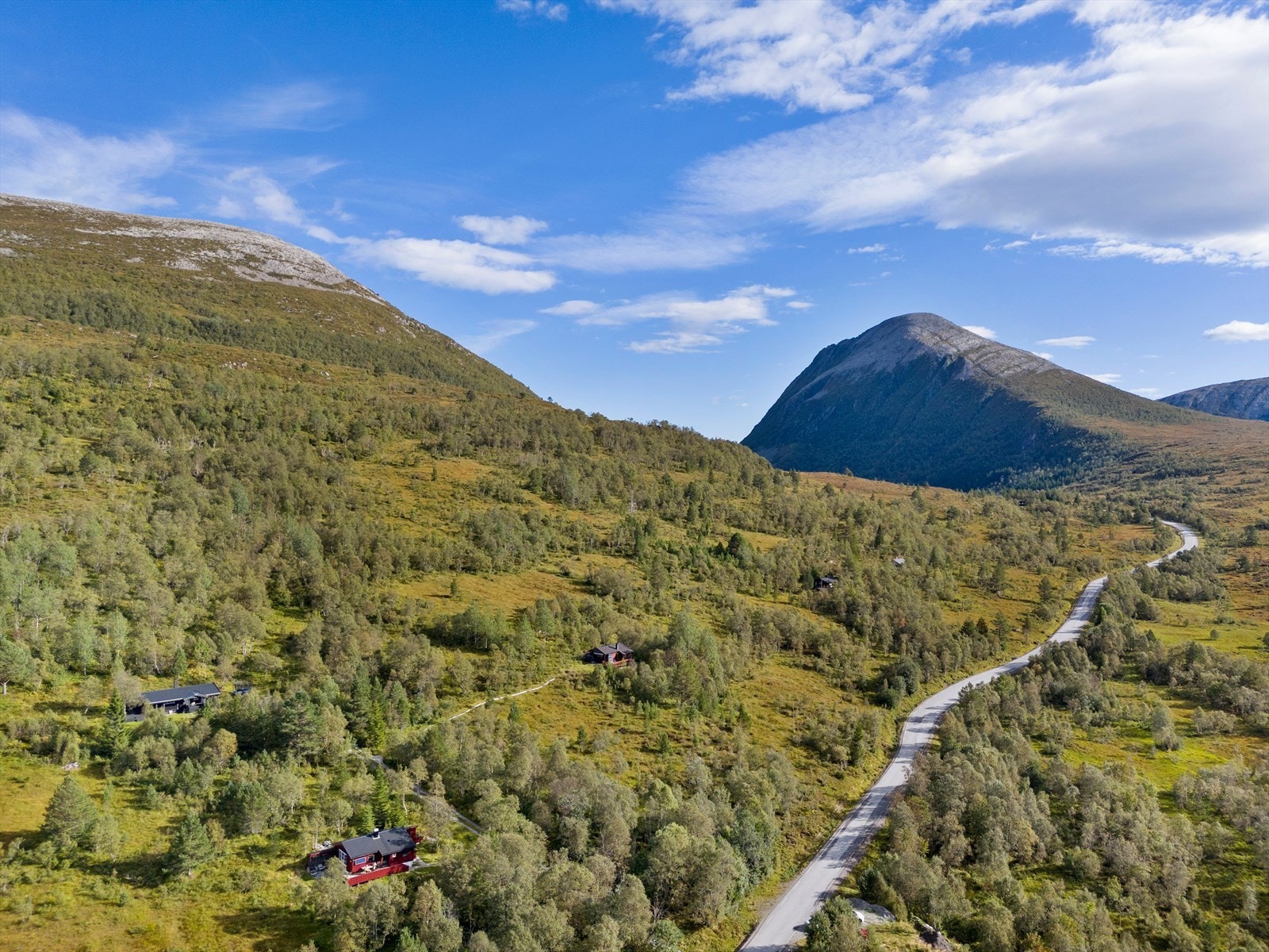 Dronefoto og beliggenhet Galleribilde