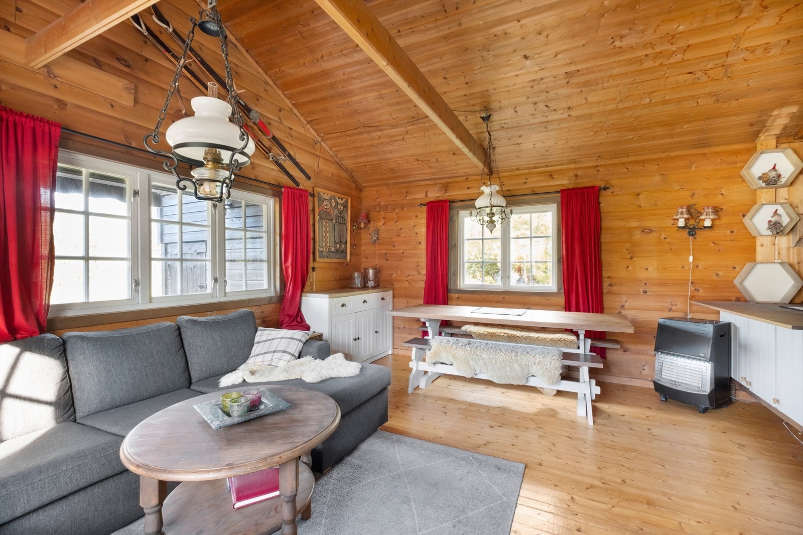 Romslig stue Galleribilde