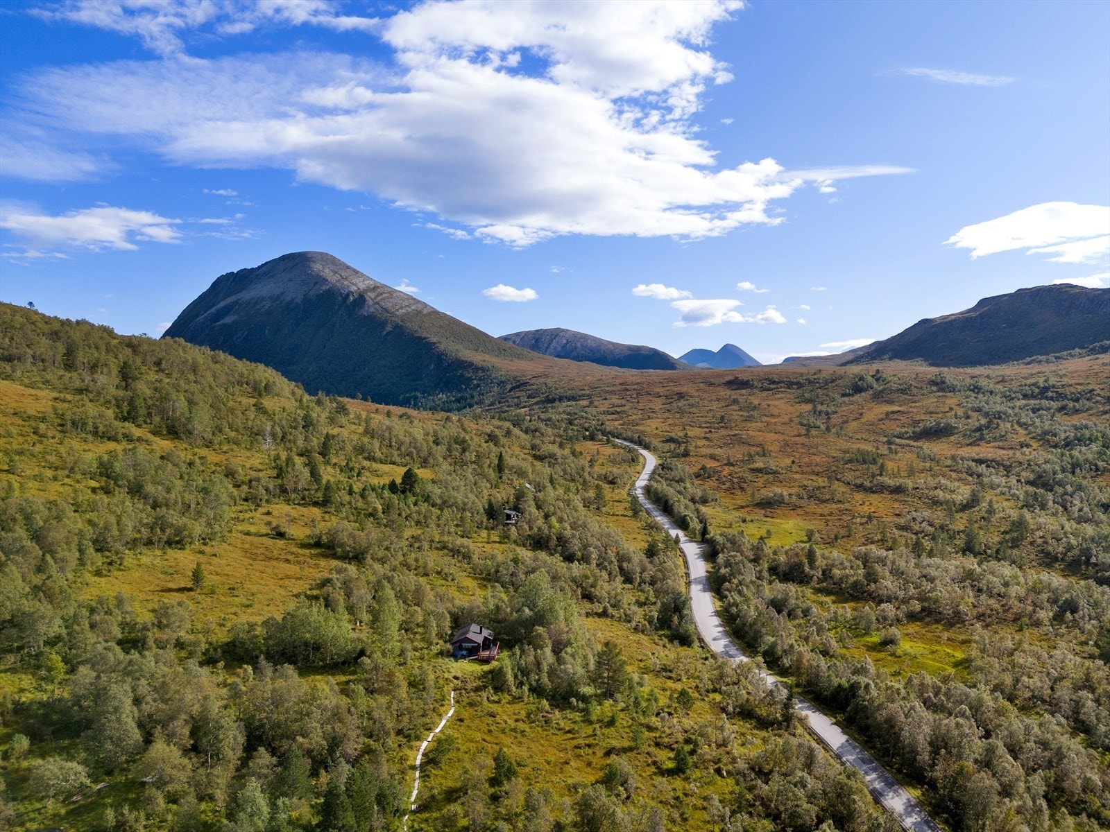 Dronefoto og beliggenhet Galleribilde