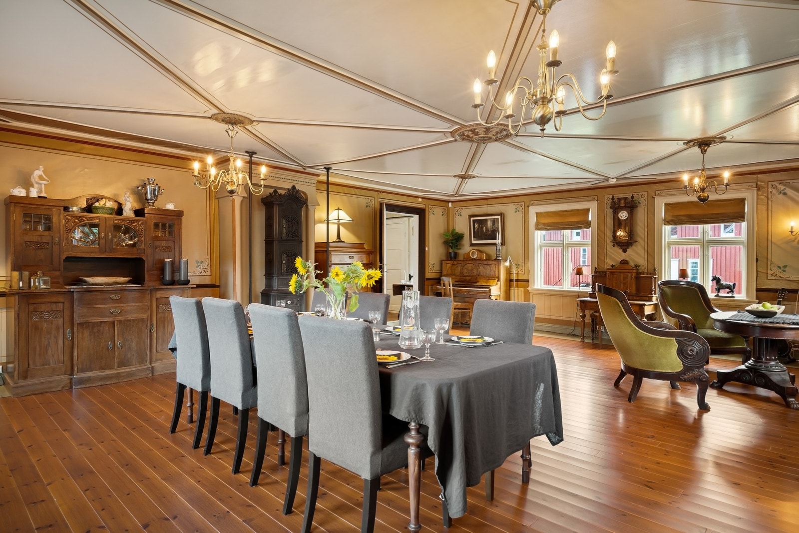 Vinduene sikrer godt med lysinnslipp Galleribilde