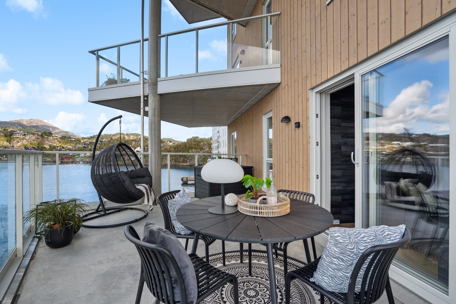 Stor balkong på hele 22 m² Galleribilde