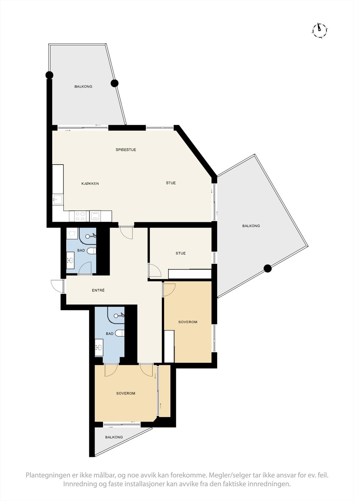 Plantegning Galleribilde