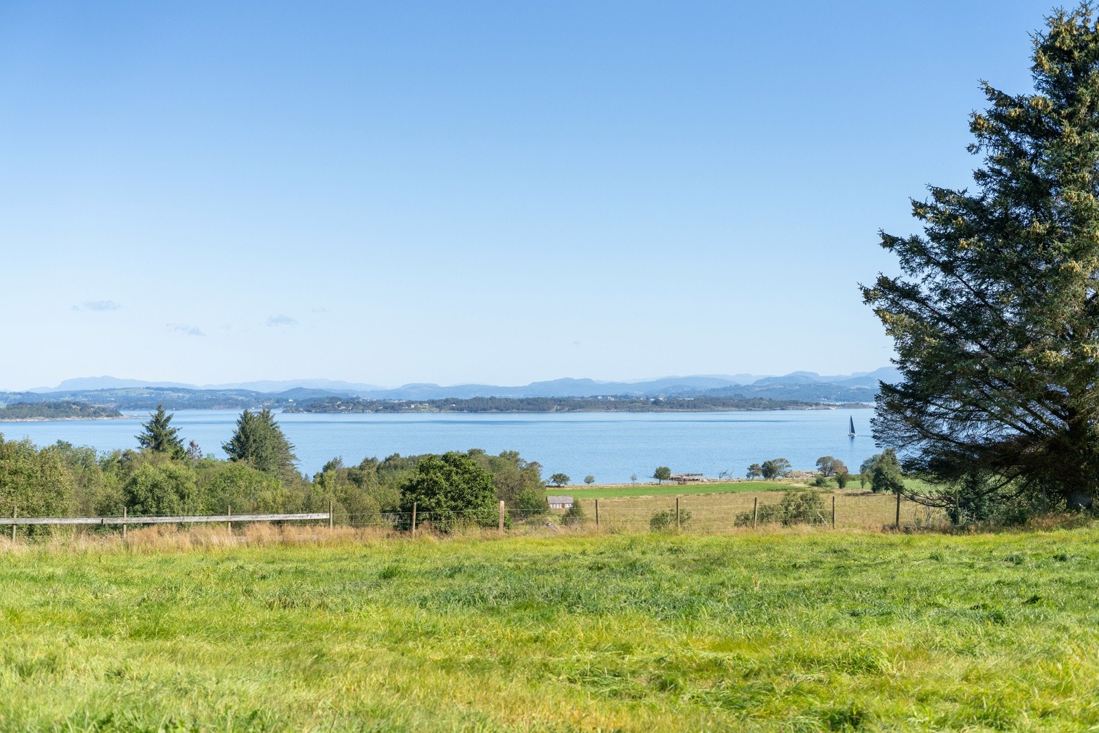 Landlige omgivelser med fjorden som nærmeste nabo gir en unik atmosfære. Galleribilde