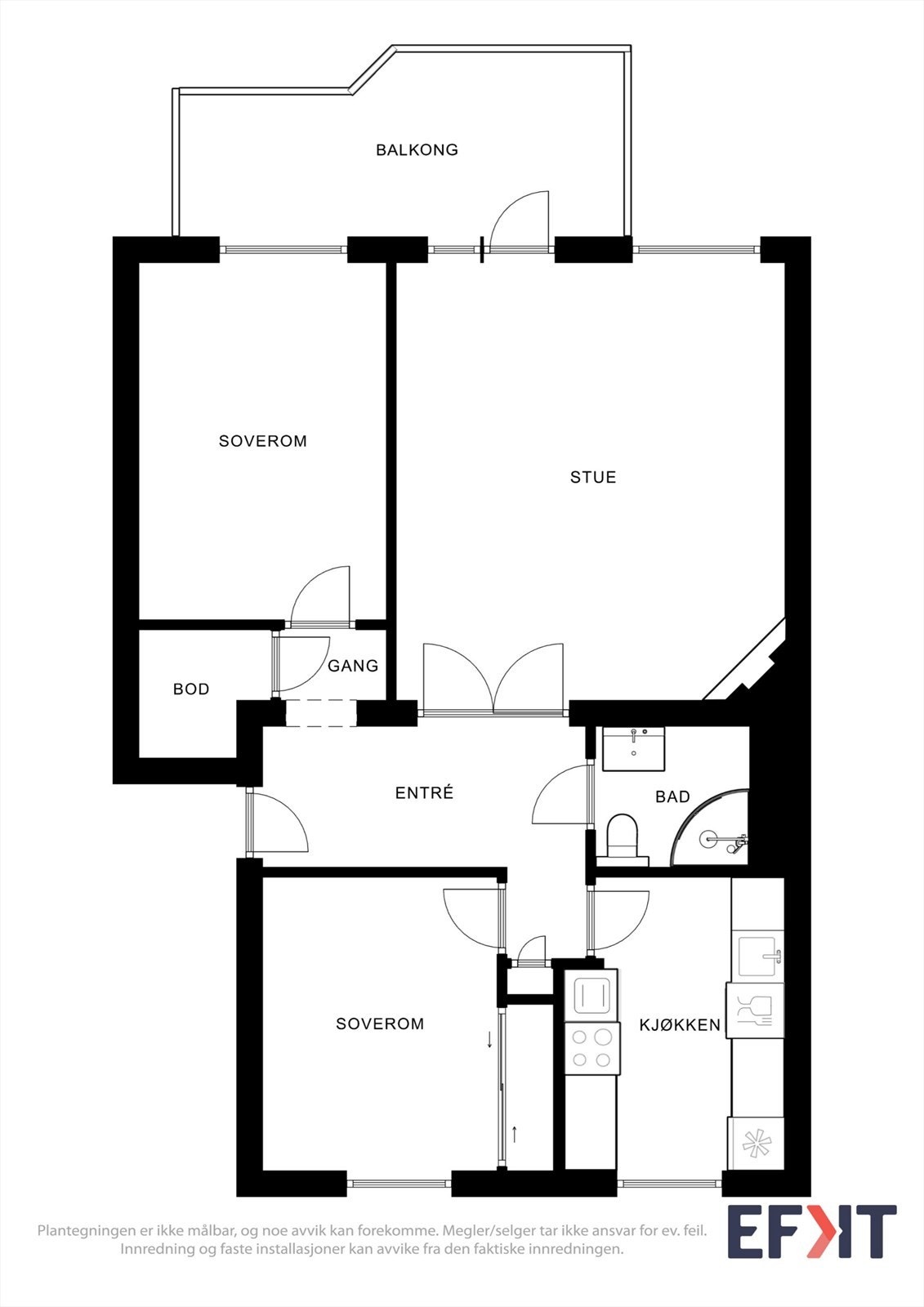 Plantegning. Galleribilde
