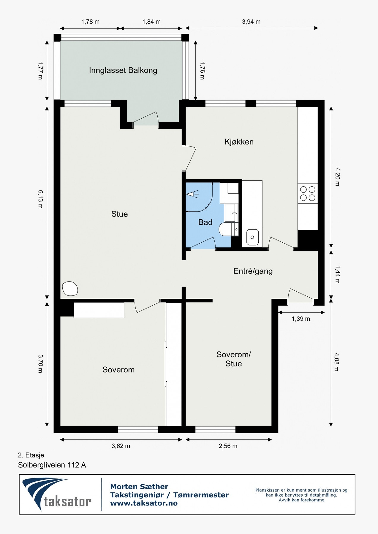 Planskisse. Galleribilde