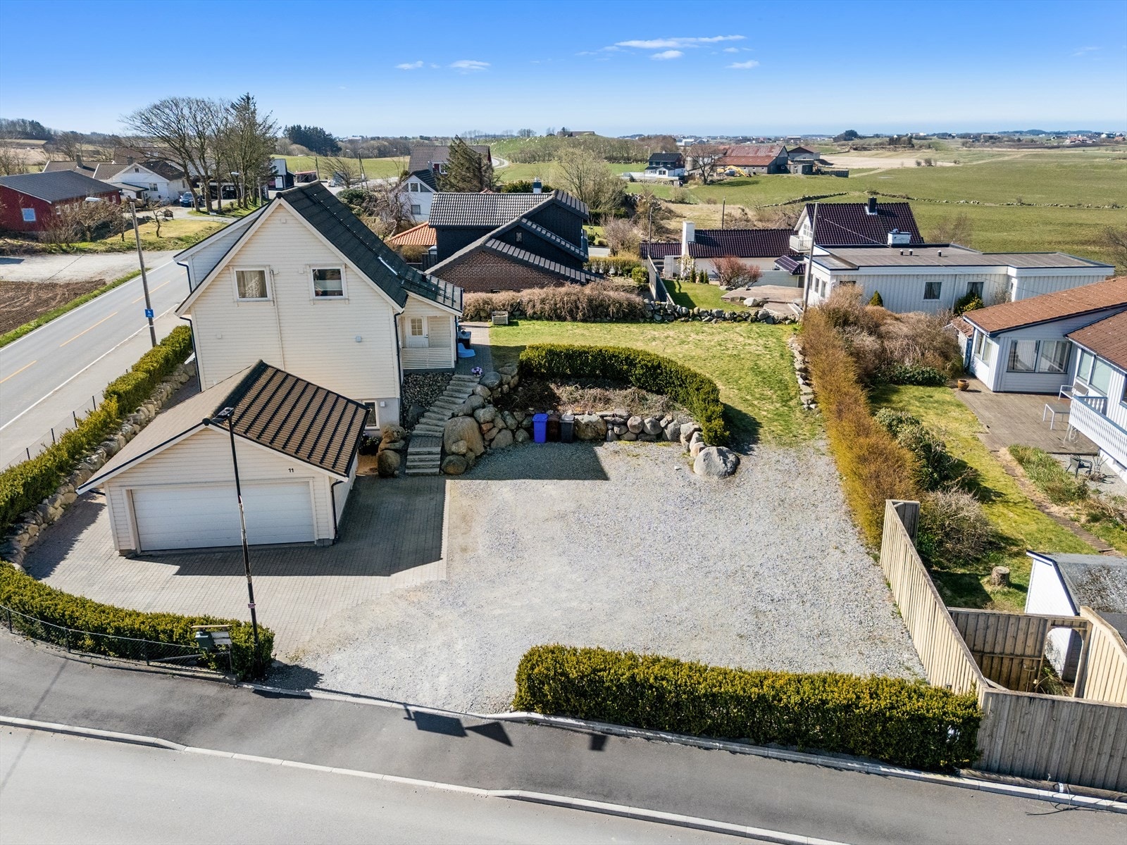 Tomten ligger i et allerede etablert boligfelt Galleribilde