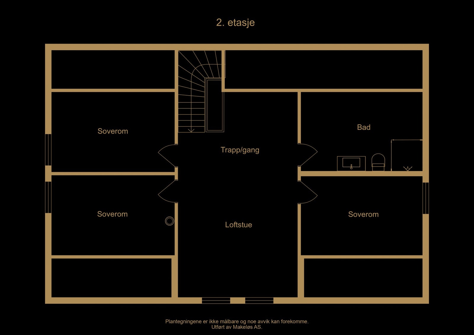 Plantegning (illustrasjon, avvik kan forekomme) Galleribilde