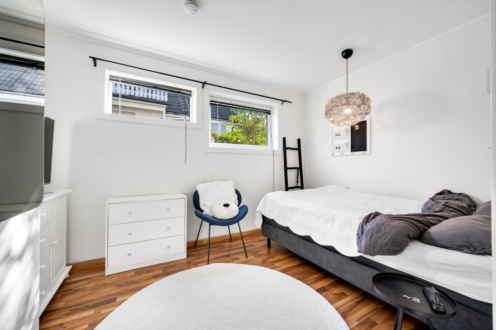 Opprinnelig bod som i dag er innredet som soverom. (ikke omsøkt og bruksendret) Galleribilde