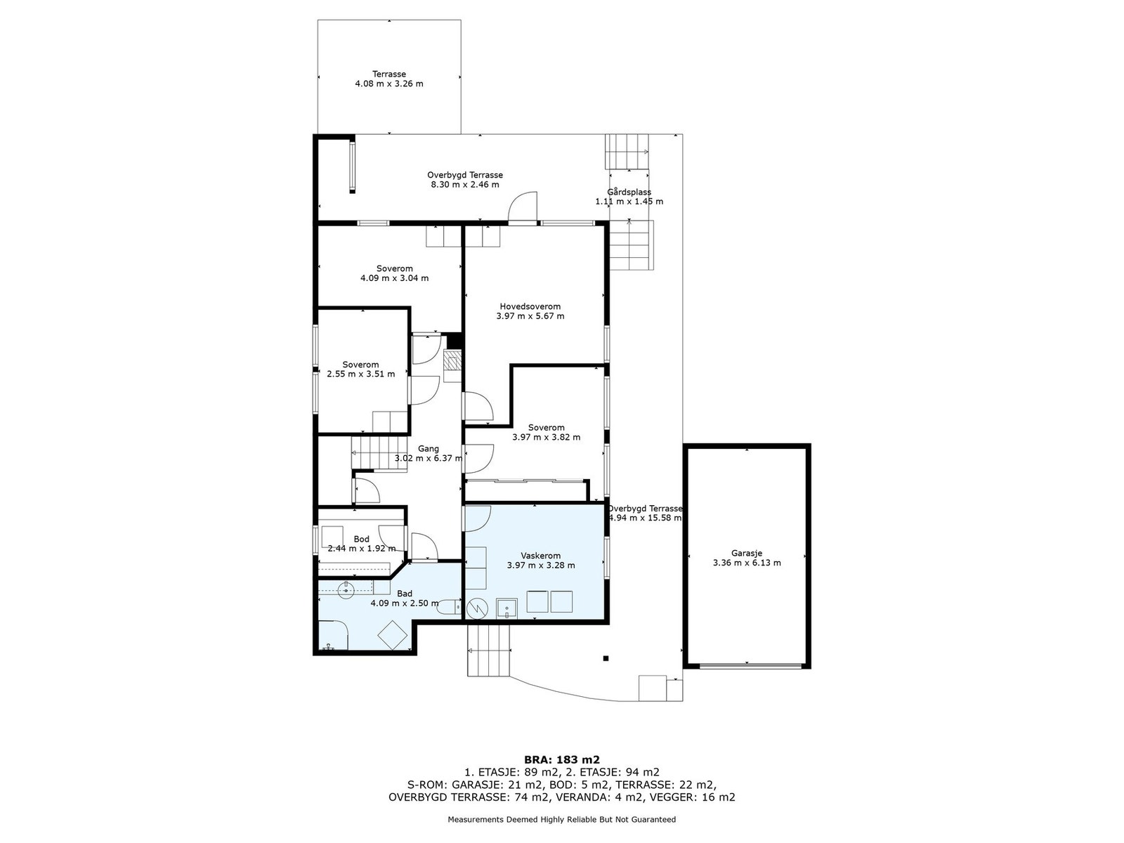 Planskisse underetasje. Galleribilde
