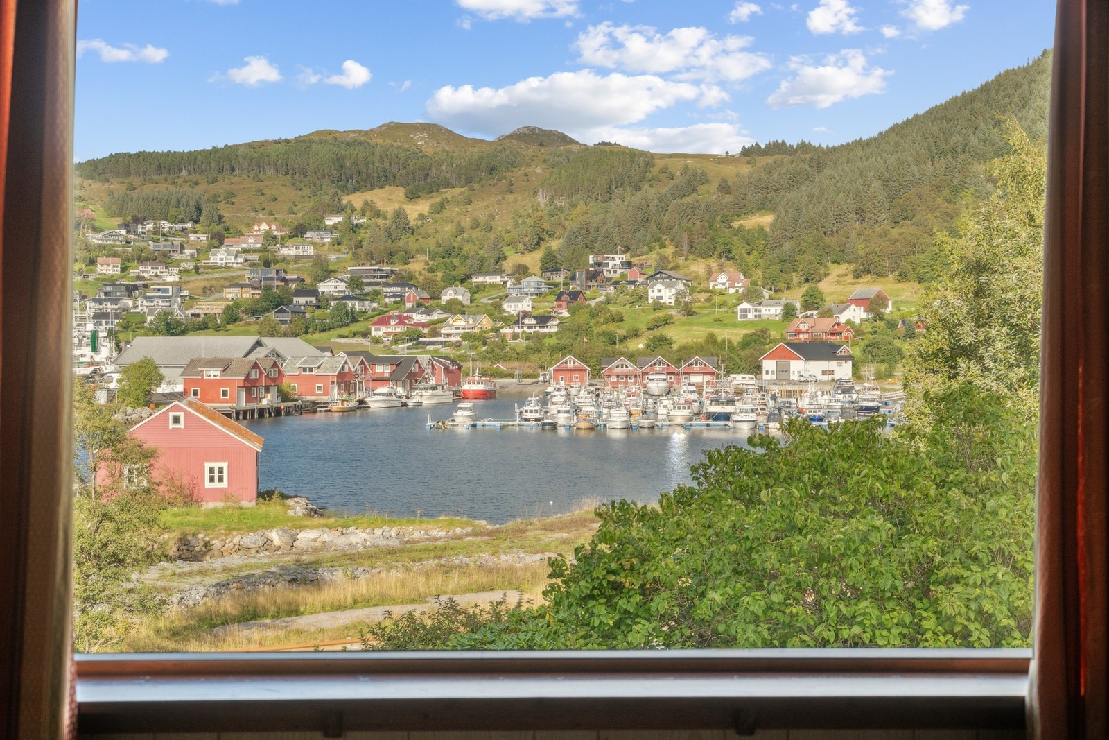 Flott utsikt fra boligen! Galleribilde