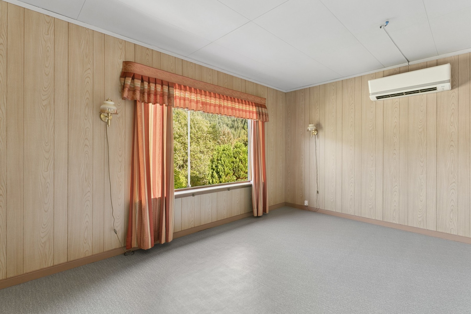 Stue med varmepumpe fra 2010. Galleribilde