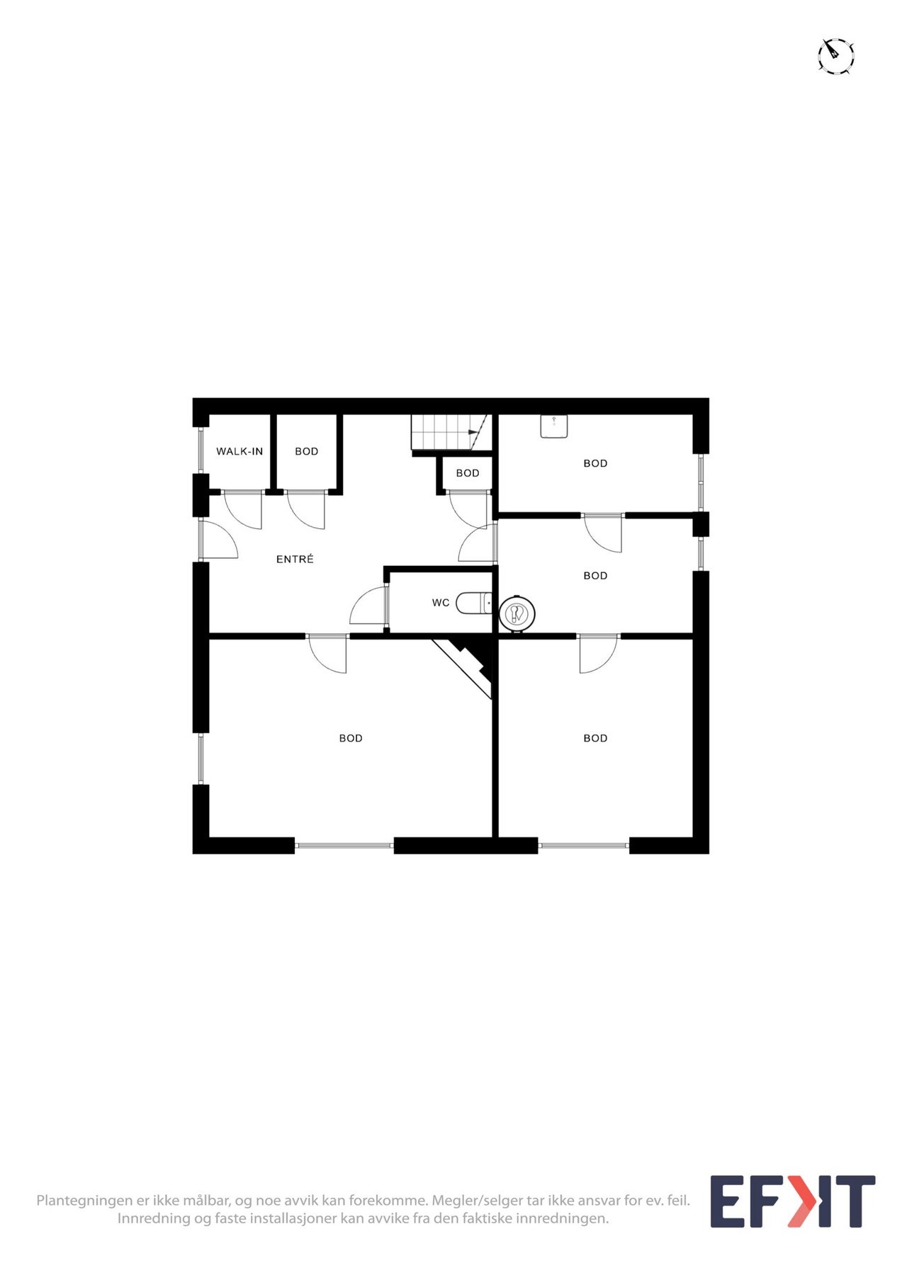 Plantegning kjeller Galleribilde