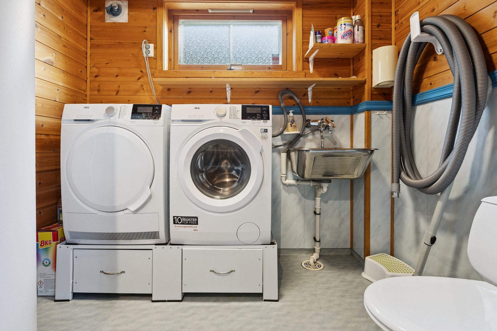 Det er Foma sentralstøvsuger i boligen Galleribilde