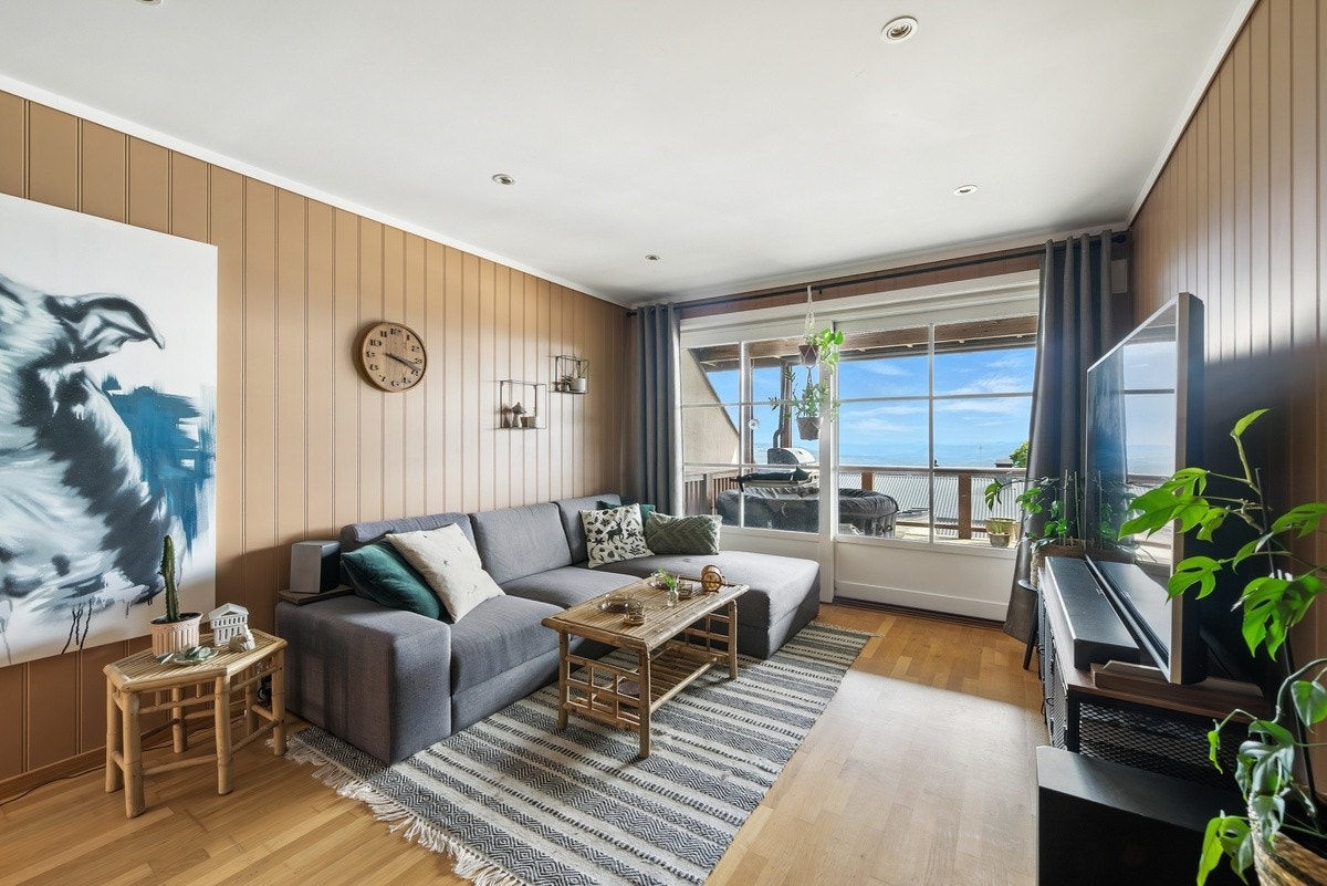 Boligen fremstår som en lun og fin selveier leilighet Galleribilde