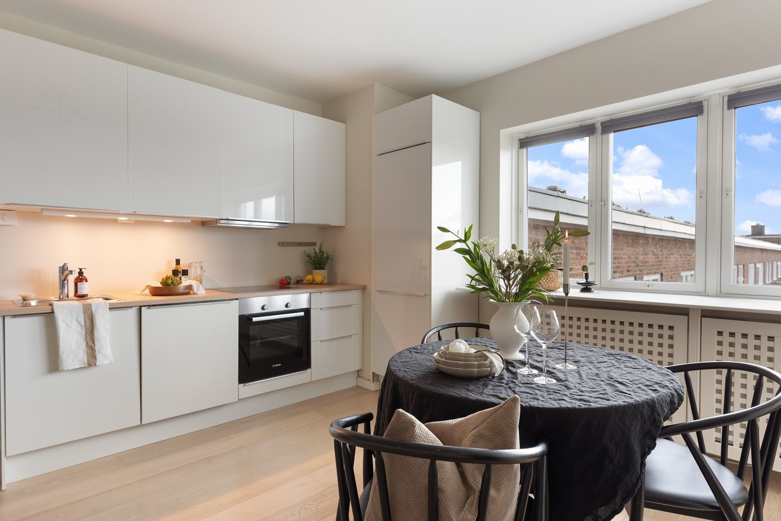 Her kan dere sosialisere og kokkelere på samme tid! Galleribilde