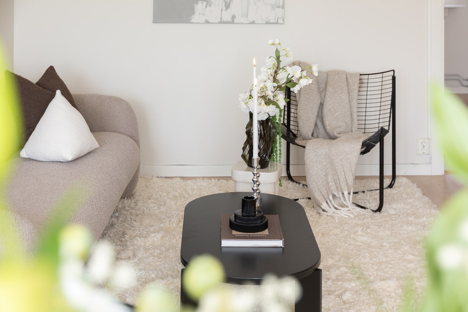 Små detaljer setter sitt preg på dette stilrene hjemmet! Galleribilde