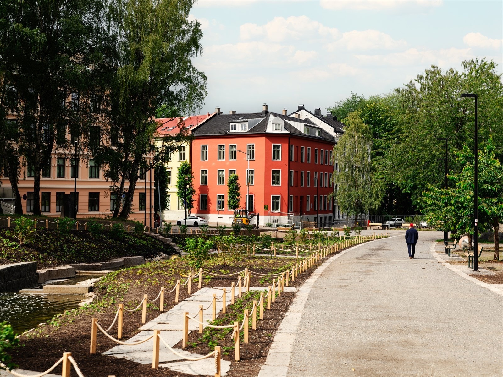 Nye Klosterenga park er like i nærheten. Galleribilde