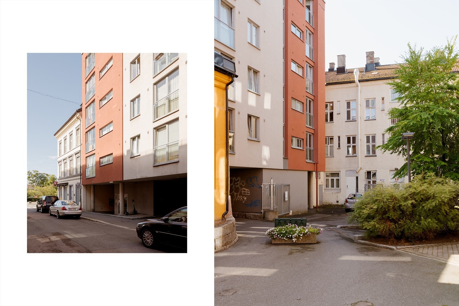 Boligen ligger rolig til i enveiskjørt gate og kun en heistur opp så er du i boligen. Galleribilde