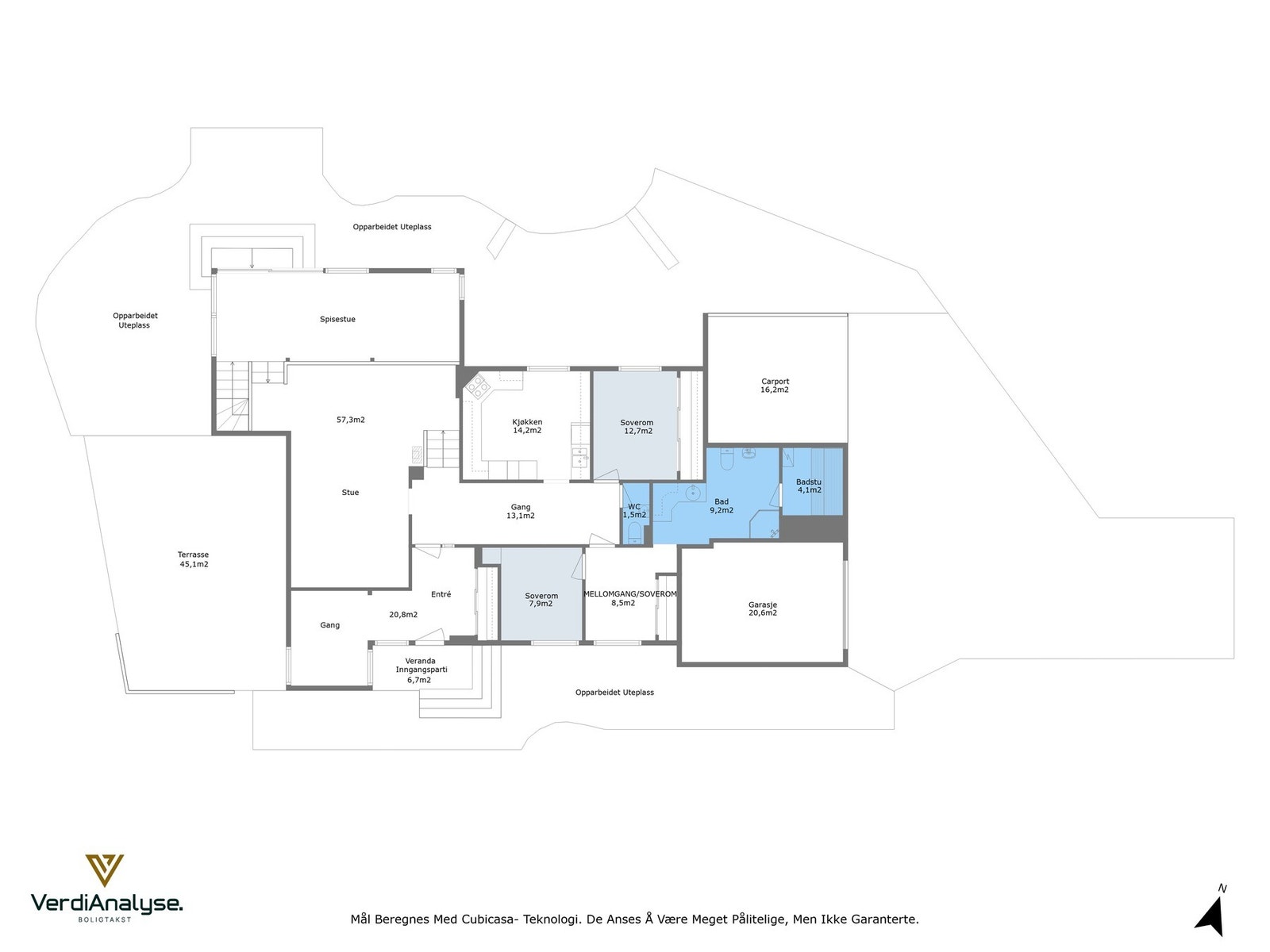 Plantegning 1.etasje.