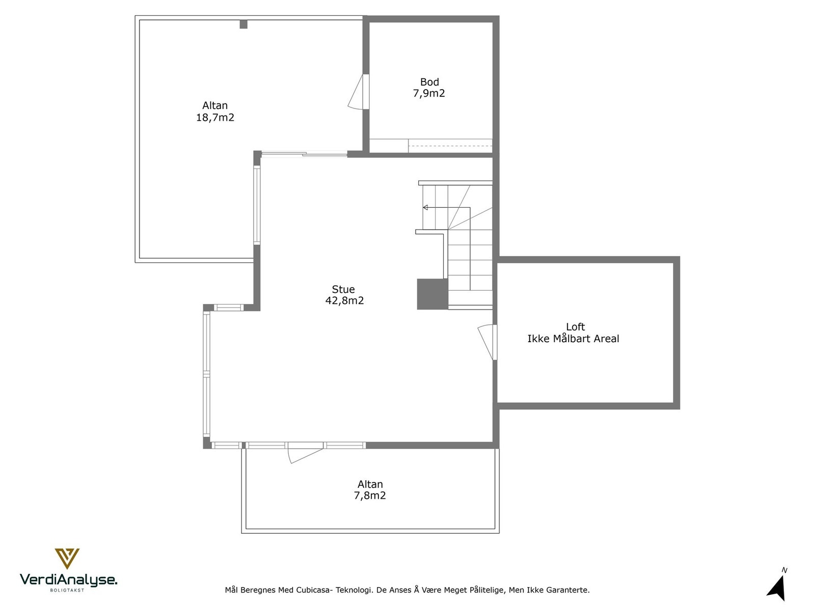 Plantegning 2.etasje.