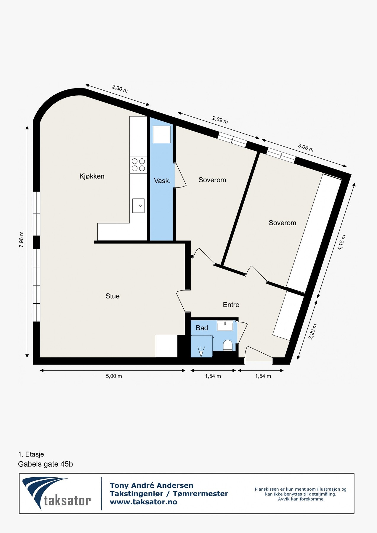 Plantegning. Galleribilde