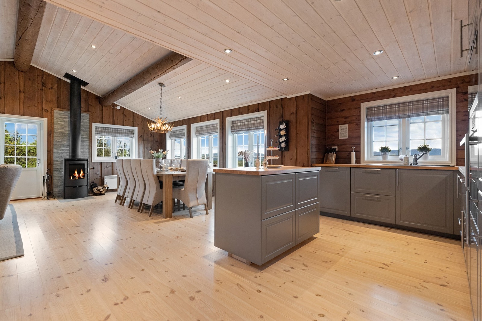 Åpen kjøkkenløsning Galleribilde