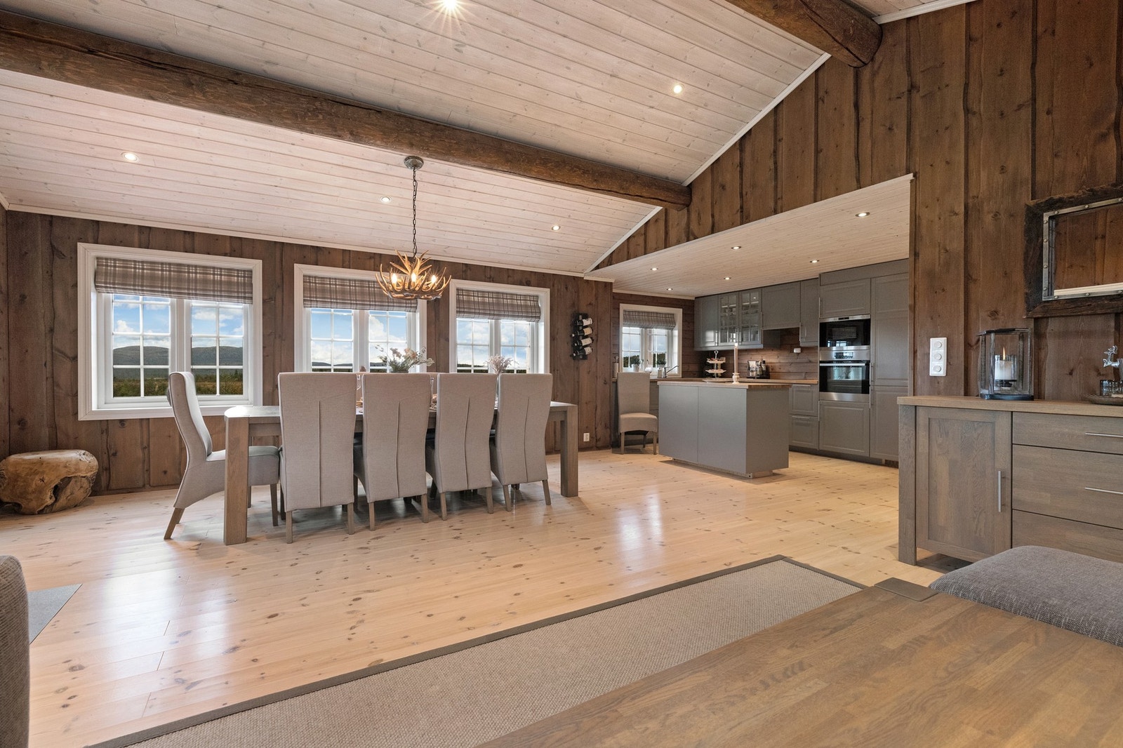 Lune fargevalg som skaper en god harmoni Galleribilde