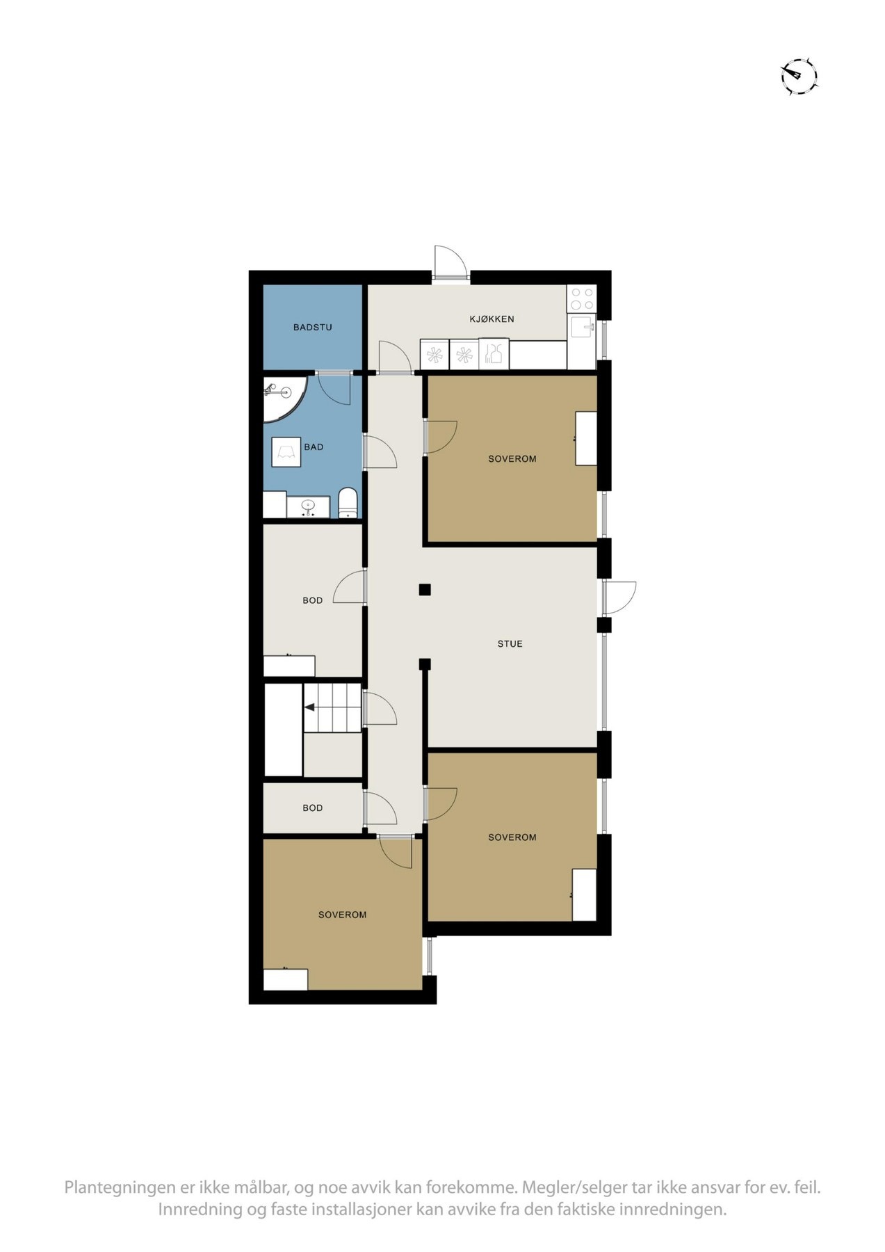 Underetasje. Galleribilde