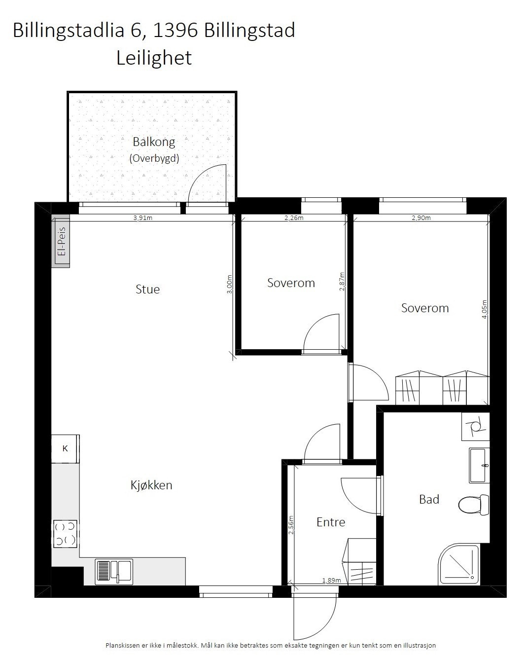 Plantegning. Galleribilde