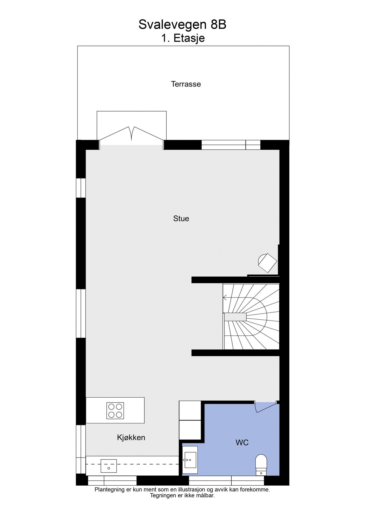 Planteging 2. etasje (2D). Galleribilde
