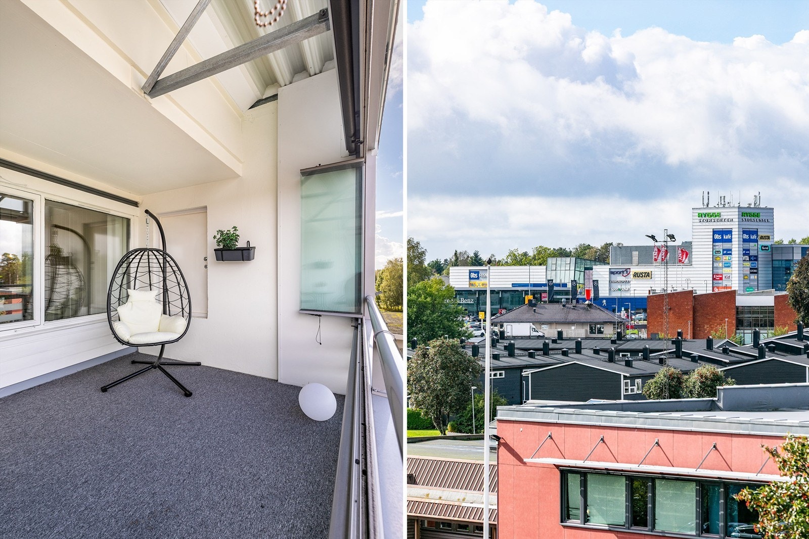 Høyden av øverste etasje sikrer utsikt over nærområdet. Galleribilde