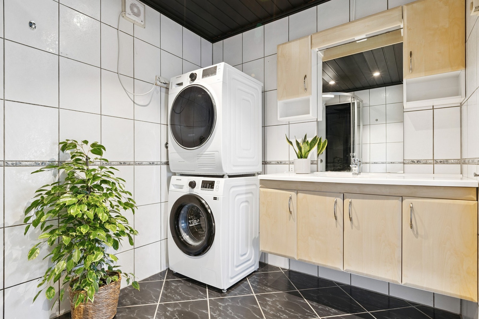 Opplegg for vaskemaskin Galleribilde