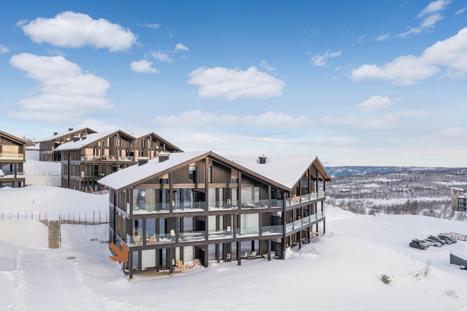 Tjødnlie 492D ligger sentralt og flott til på Kikut Galleribilde