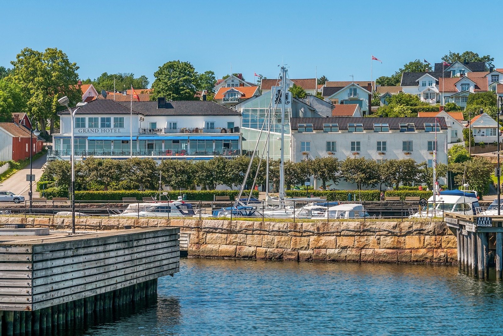 Idylliske Åsgårdstrand Galleribilde