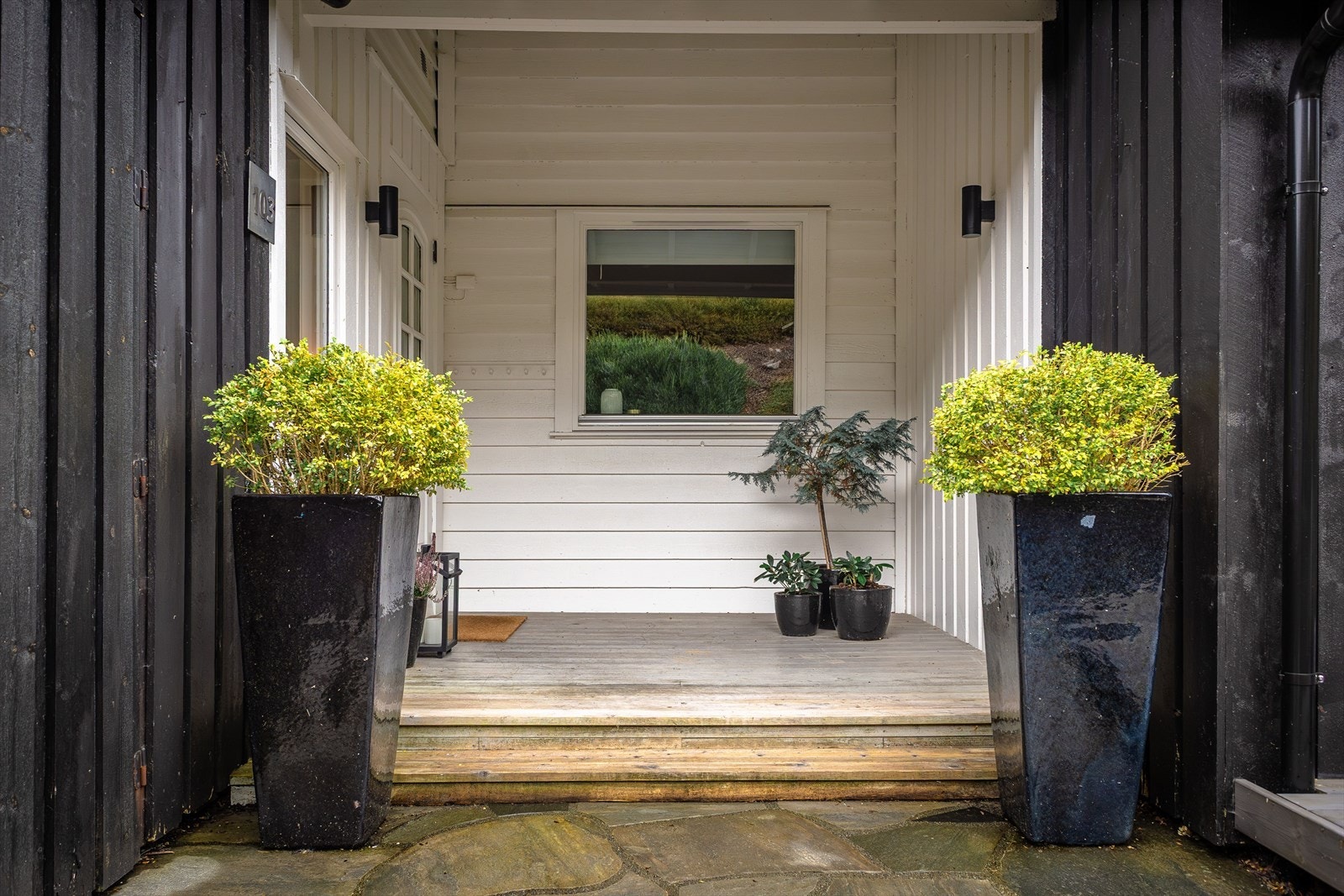 Inngangsparti Galleribilde