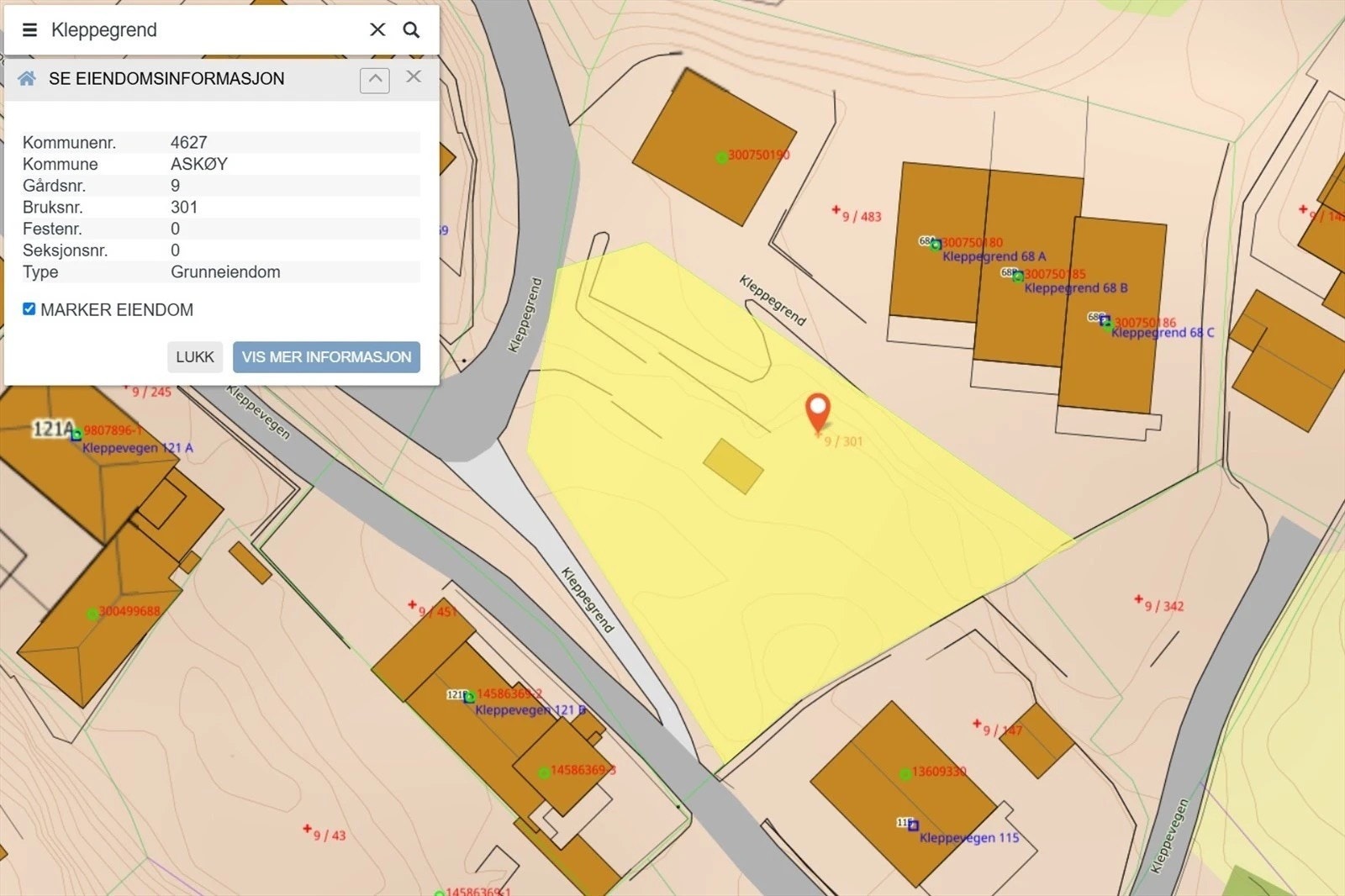 -Tomten er avsatt til boligbebyggelse - Galleribilde