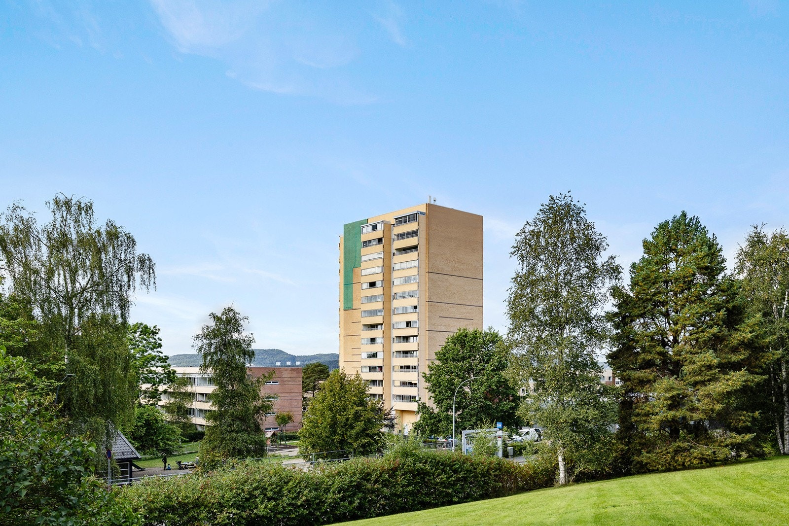 Byggets fasade Galleribilde