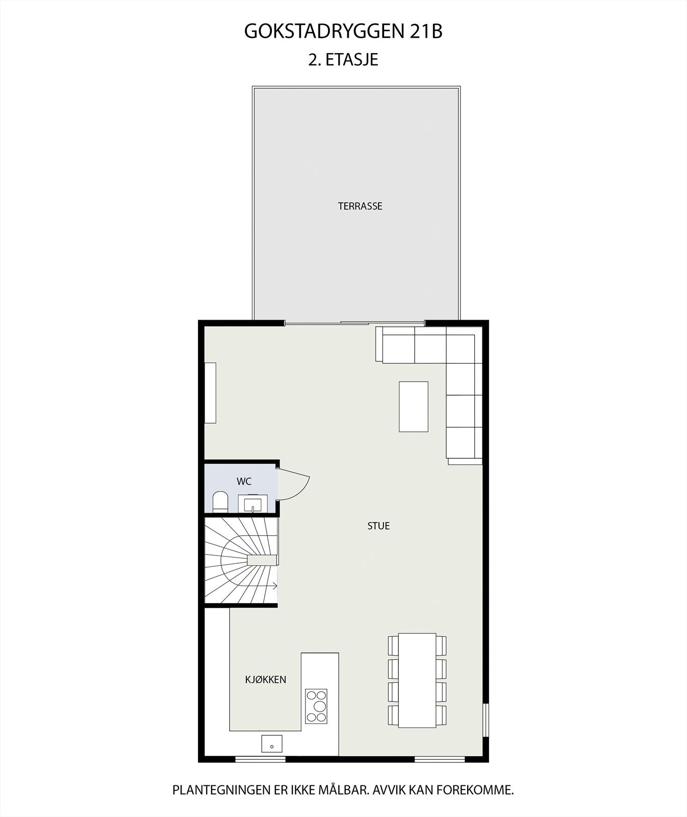 Plantegning 2 Etasje Galleribilde