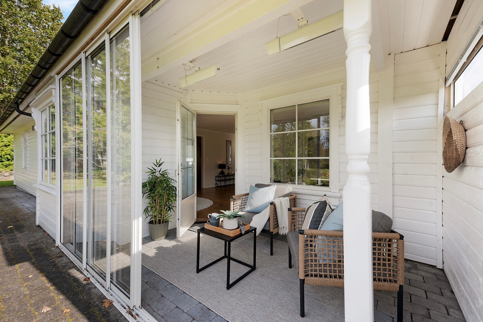 En lun og fin plass som kan nytes både sommer og vinter Galleribilde