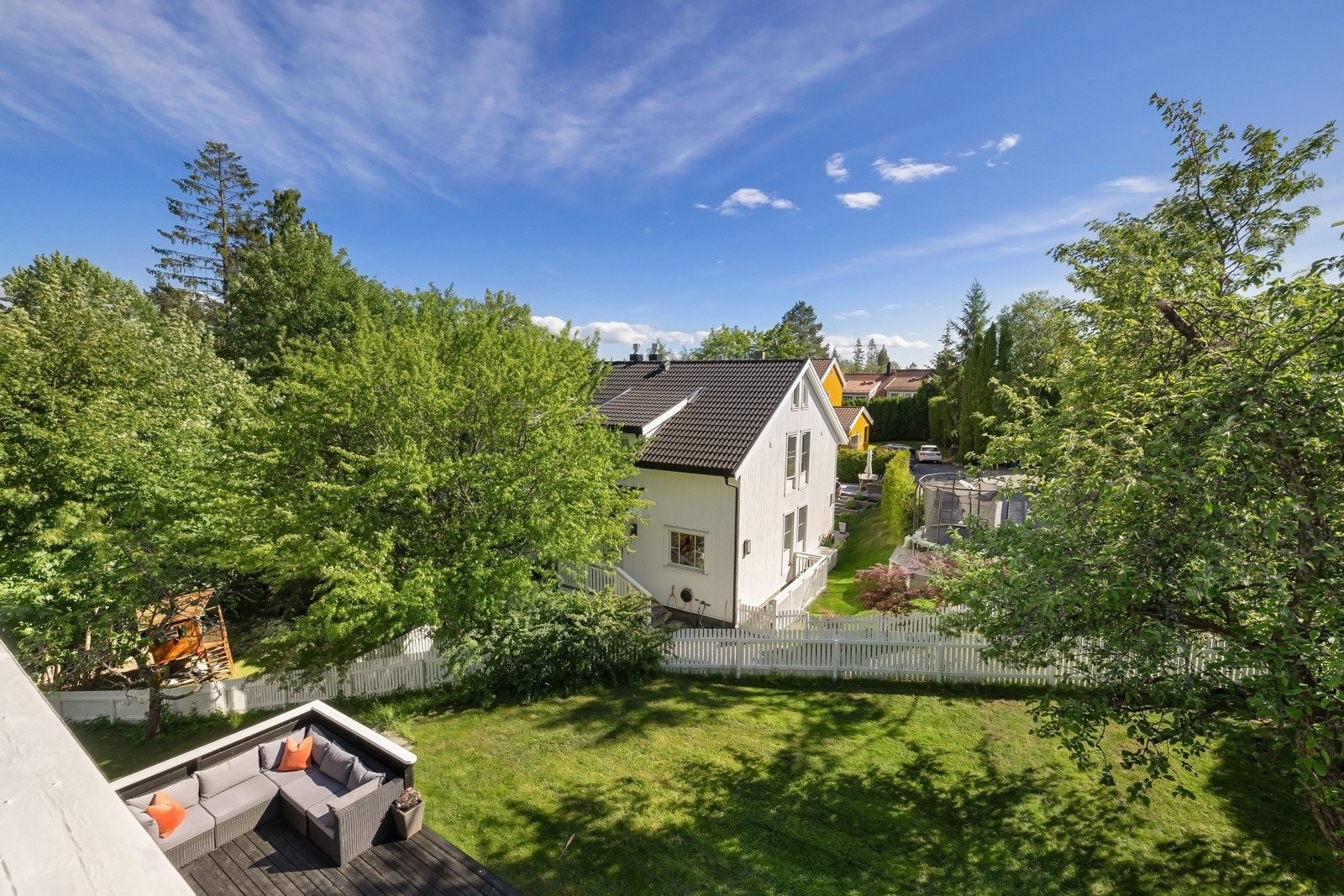 Utsikt balkong. Galleribilde