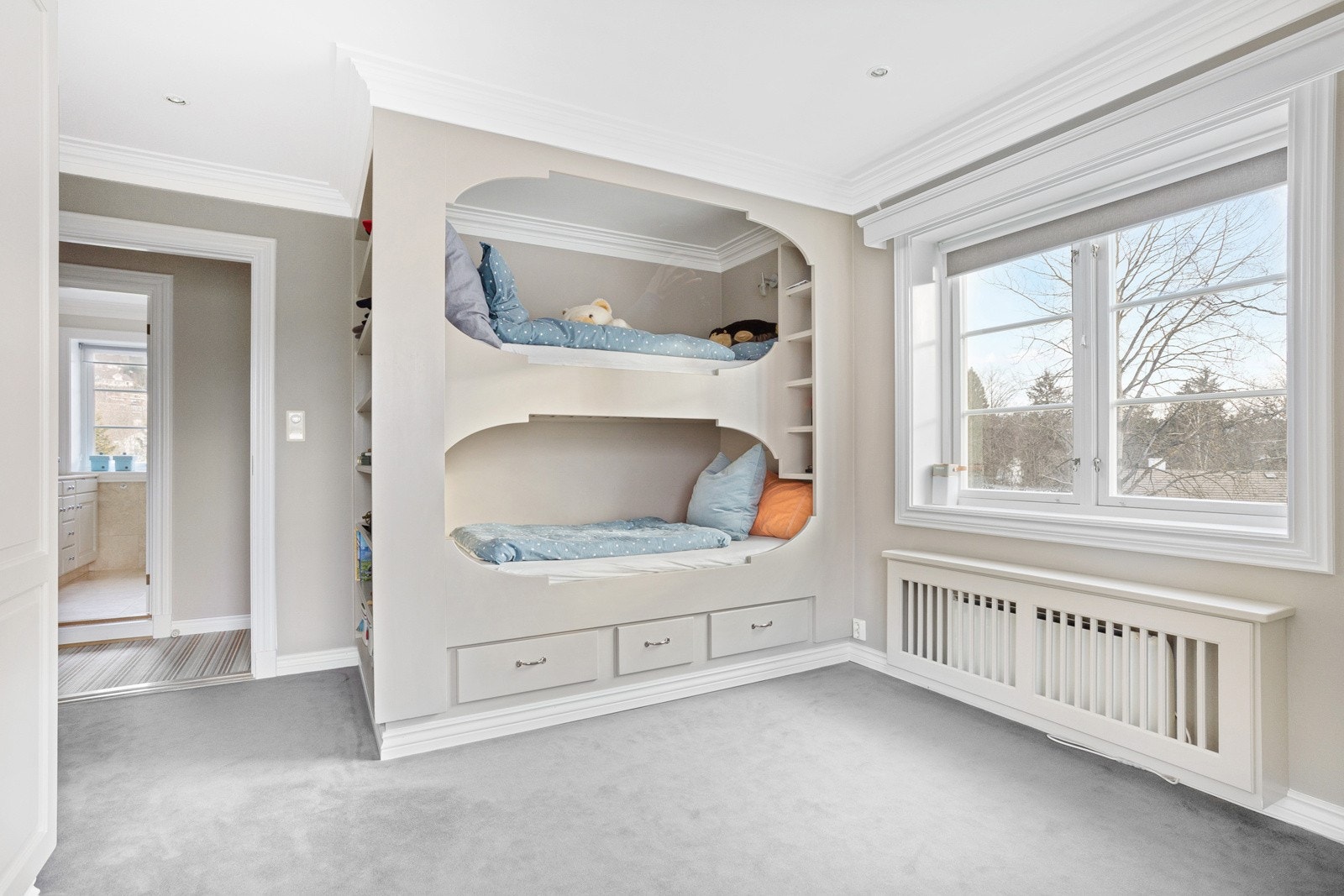 Soverom 3 med plassbygd køyeseng. Galleribilde