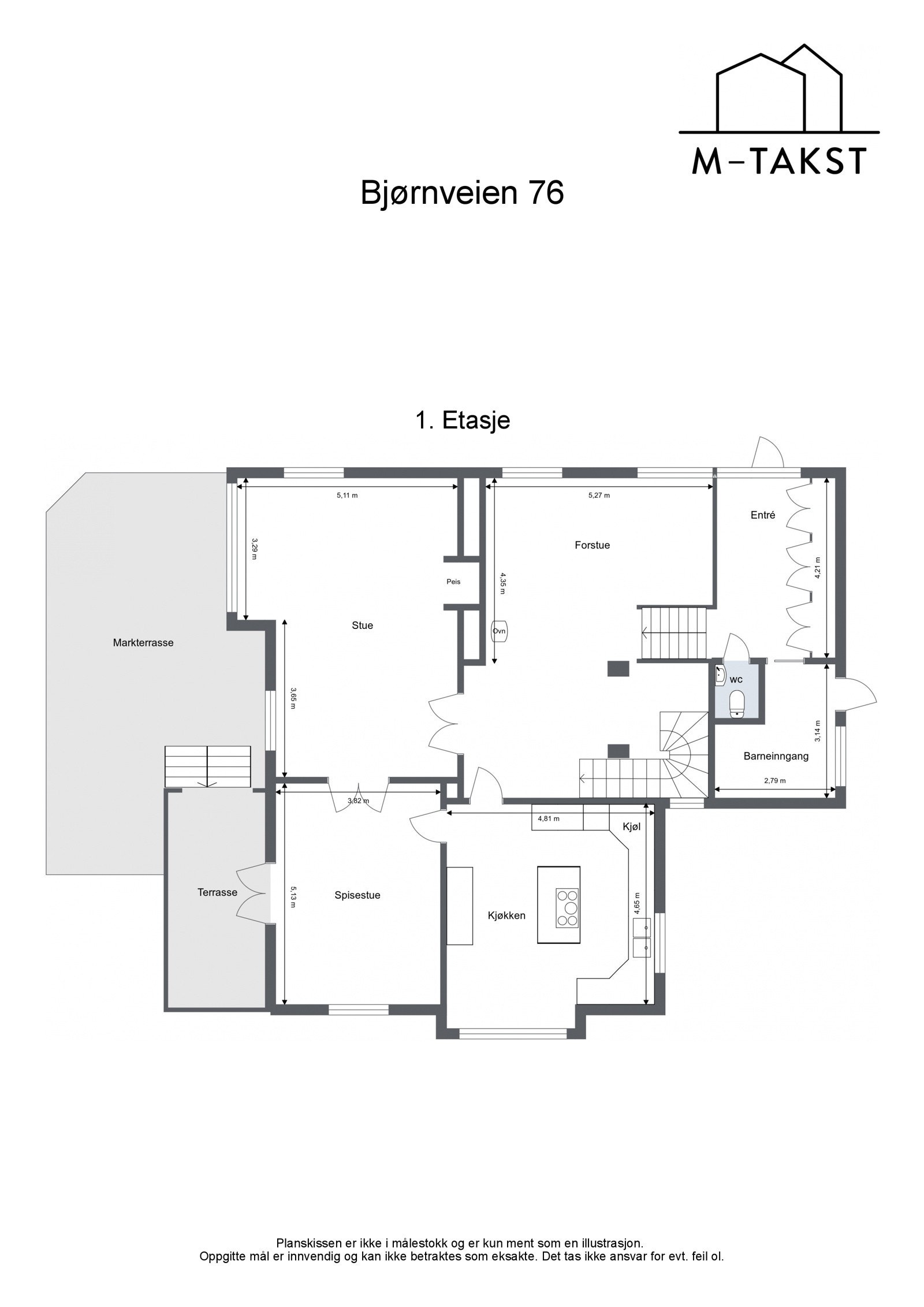 Bjørnveien 76 - 1. Etasje Galleribilde