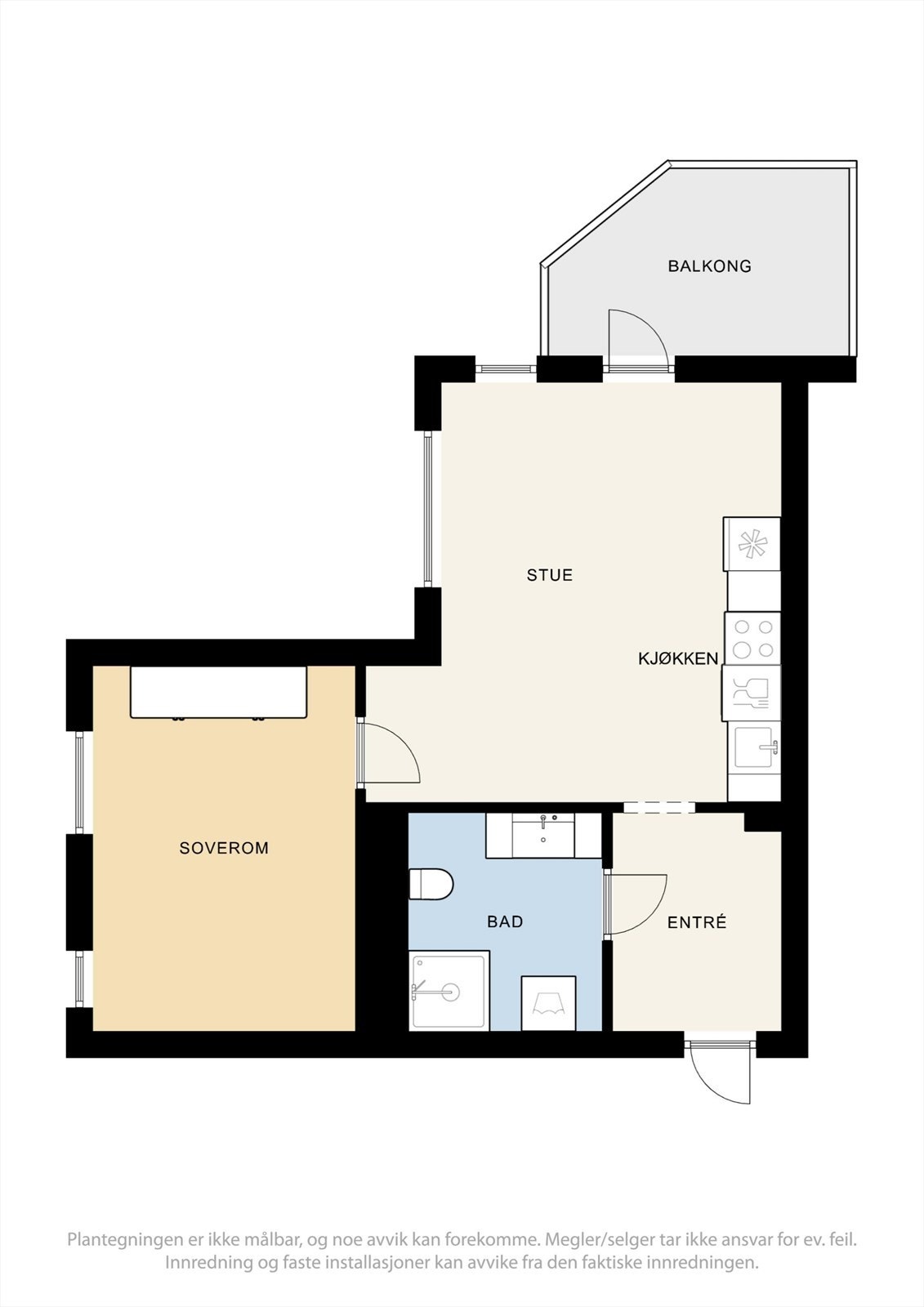 Plantegning 4. etasje. Galleribilde